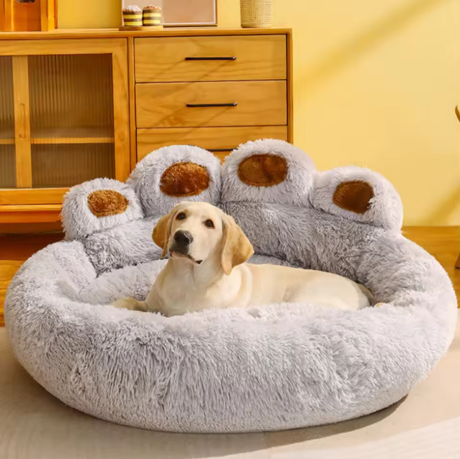 Washable dog sofa bed soft comfortable pet couch